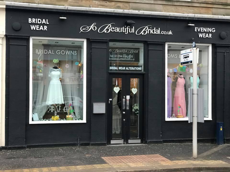 beautiful dress shop