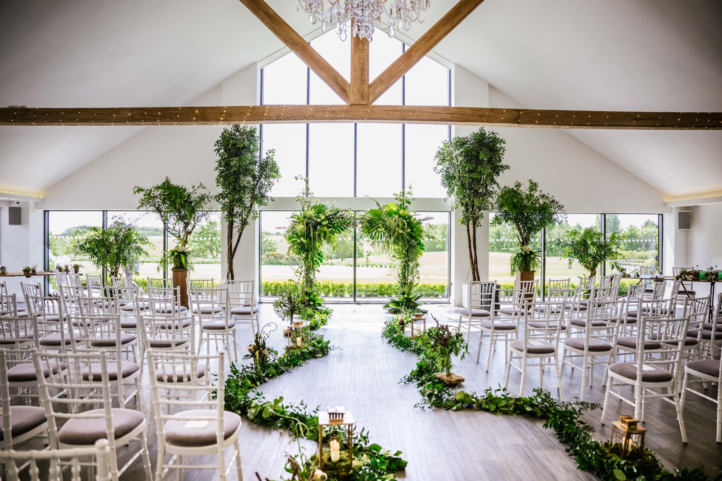 The Glass House at Staining Lodge Wedding venue Bridebook